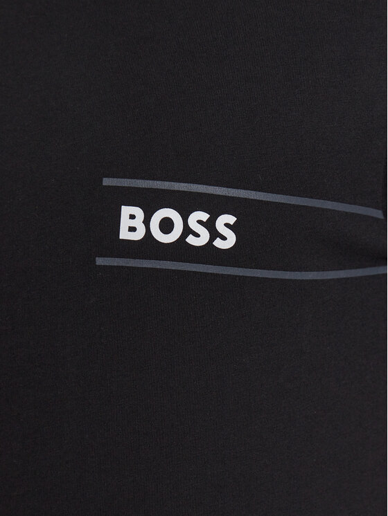 BOSS Boss T-krekls 50495484 Melns Regular Fit