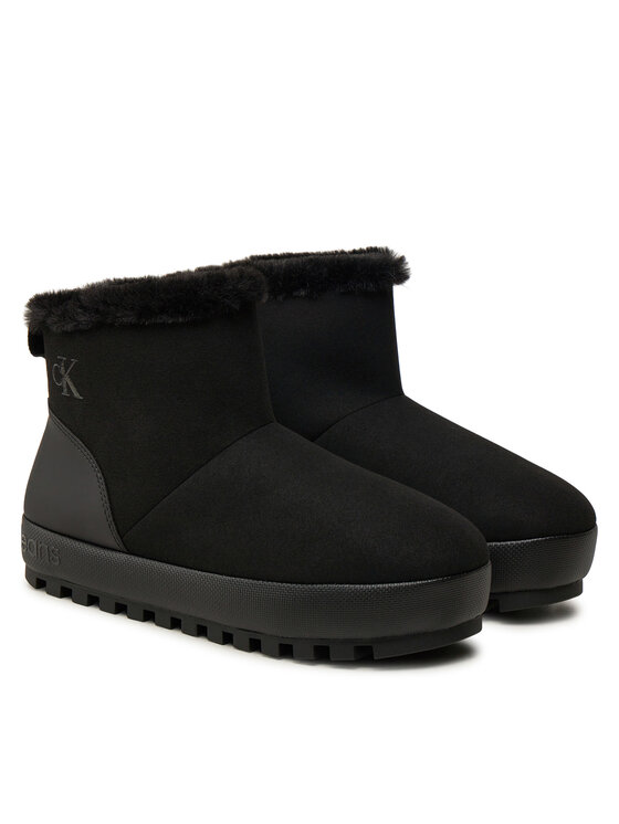 Calvin Klein Jeans Calvin Klein Jeans Papuče Home Anke Slipper YW0YW01592 Crna