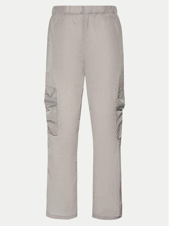 Rains Rains Bavlnené nohavice Kano Pants Regular 19200 Sivá Regular Fit