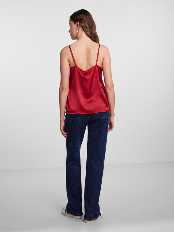 Pieces Pieces Pizsama 17142952 Piros Regular Fit