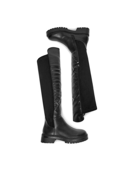 DeeZee DeeZee Čizme preko koljena 58573-10 Crna