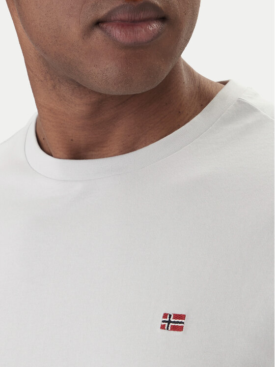 Napapijri Napapijri Футболка Salis NP0A4H8D Бежевий Regular Fit