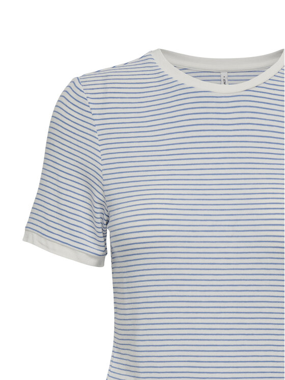 ONLY ONLY T-Shirt Tine 15315406 Modrá Regular Fit