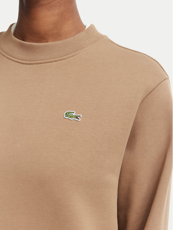Lacoste Lacoste Суитшърт SF5270 Светлокафяв Regular Fit