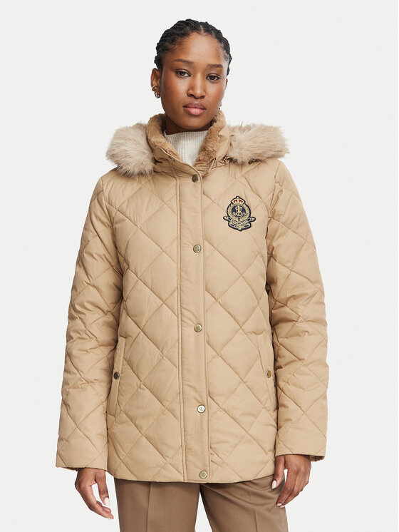 LAUREN RALPH LAUREN LAUREN RALPH LAUREN Пуховик 297P23456004 Коричневий Regular Fit