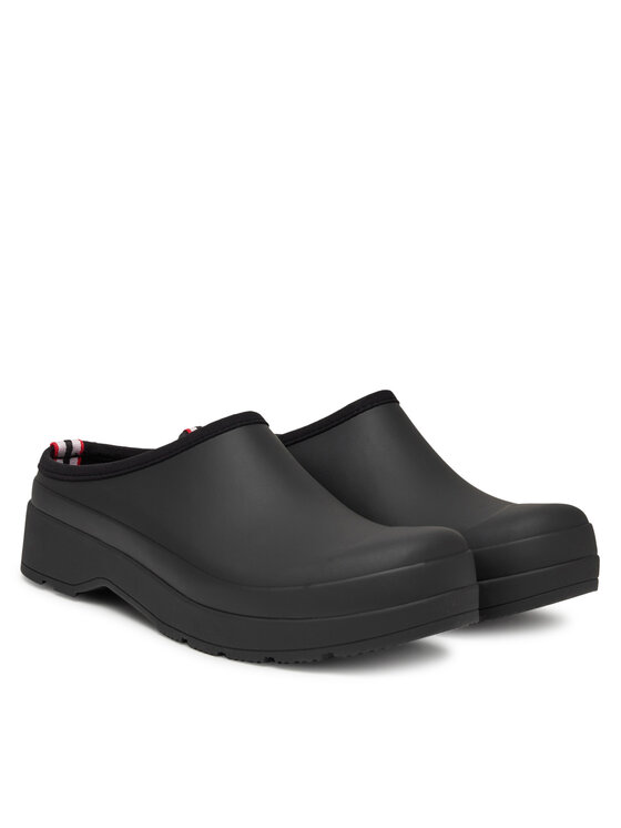 Hunter Hunter Gumicsizma Downpour Tall Wellington HFRW0002251 Fekete