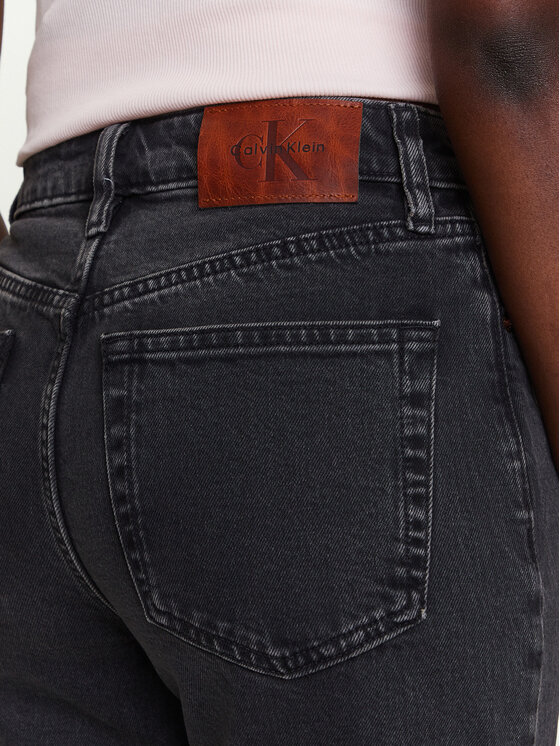Calvin Klein Jeans Calvin Klein Jeans Farmer LV047B909G Fekete Straight Fit