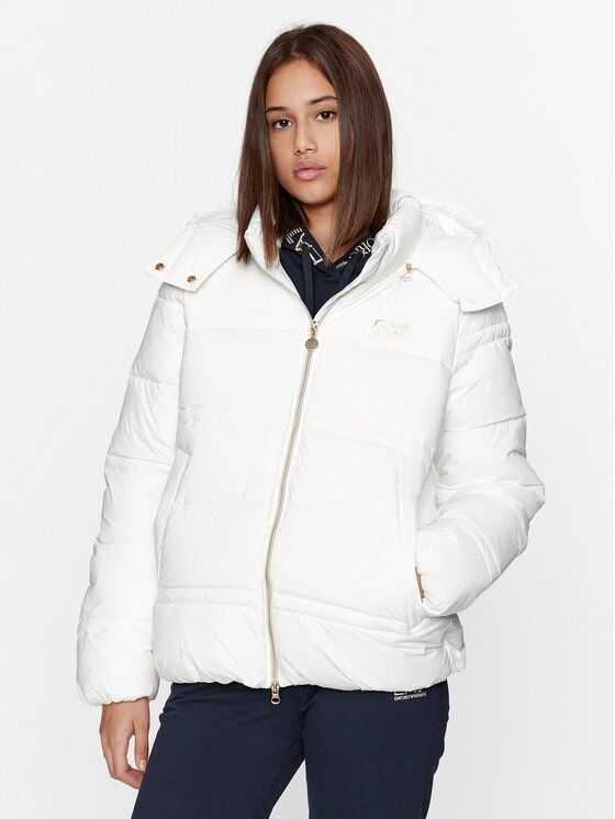 Пухено яке EA7 Emporio Armani