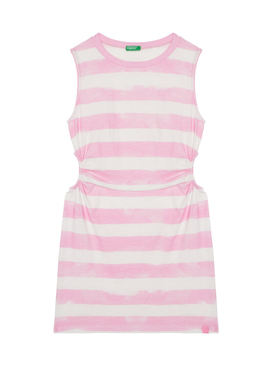 United Colors Of Benetton Vestito estivo 3SL3CV013 Rosa Regular Fit, taglia : 140