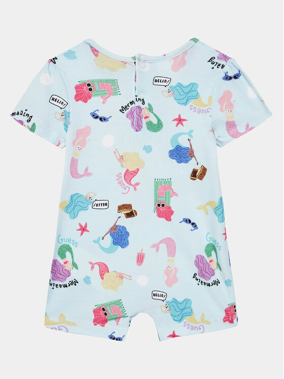 Guess Guess Romper S4GG02 K6YW4 Roheline Regular Fit