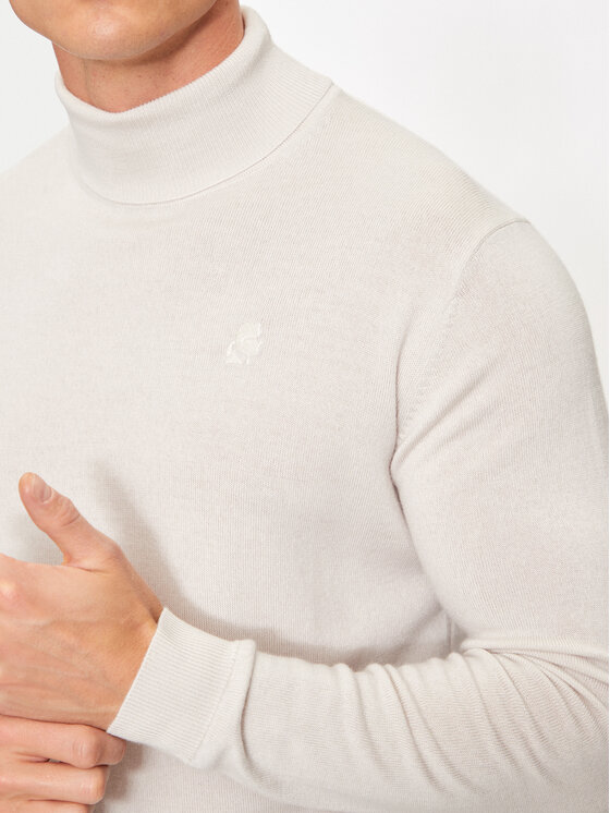 KARL LAGERFELD KARL LAGERFELD Golf 655058 544399 Bež Regular Fit