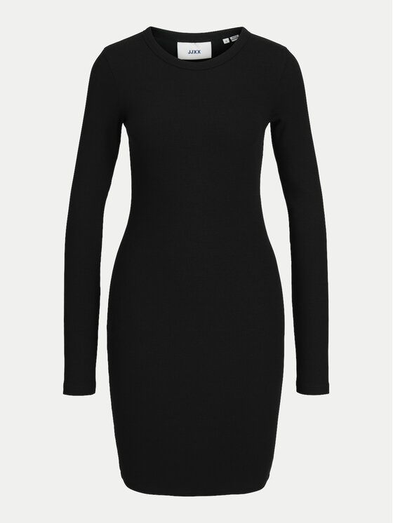 JJXX JJXX Kasdieninė suknelė Forest 12259264 Juoda Slim Fit