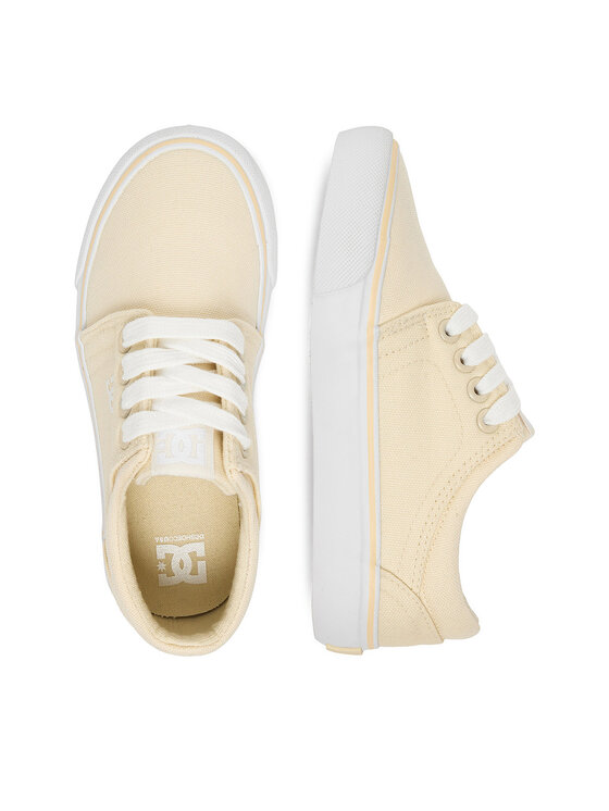 DC Shoes DC Shoes Tenisky CEOWB-LEA-ZL-DC001-DZ Žlutá