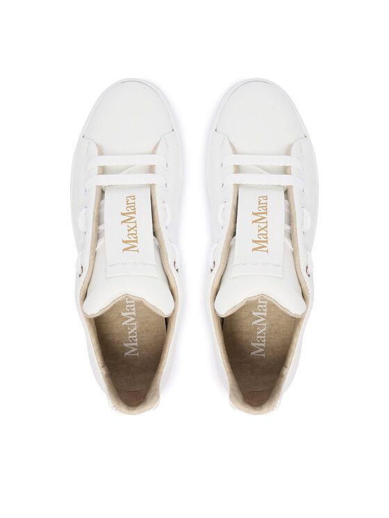 Max Mara Max Mara Laisvalaikio batai Maxiv 2524766132650 Balta