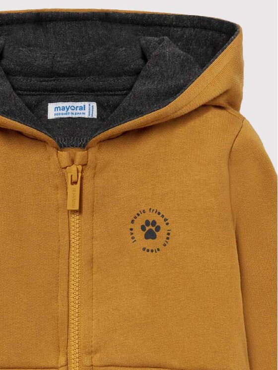 Felpa 2425 Giallo Regular Fit