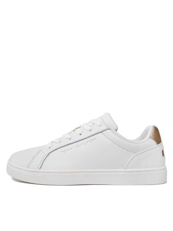 Tommy Hilfiger Tommy Hilfiger Снікерcи Essential Cupsole Sneaker Gold FW0FW07869 Écru