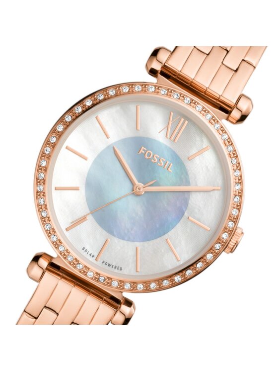 Fossil Fossil Zegarek BQ3820 Różowe złoto