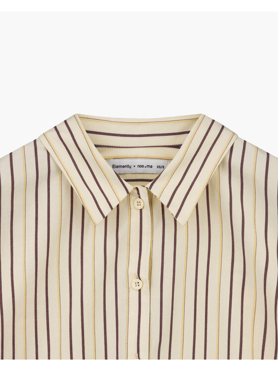 Noo.ma Noo.ma Koszulka piżamowa Tala Pyjama Shirt Żółty Regular Fit