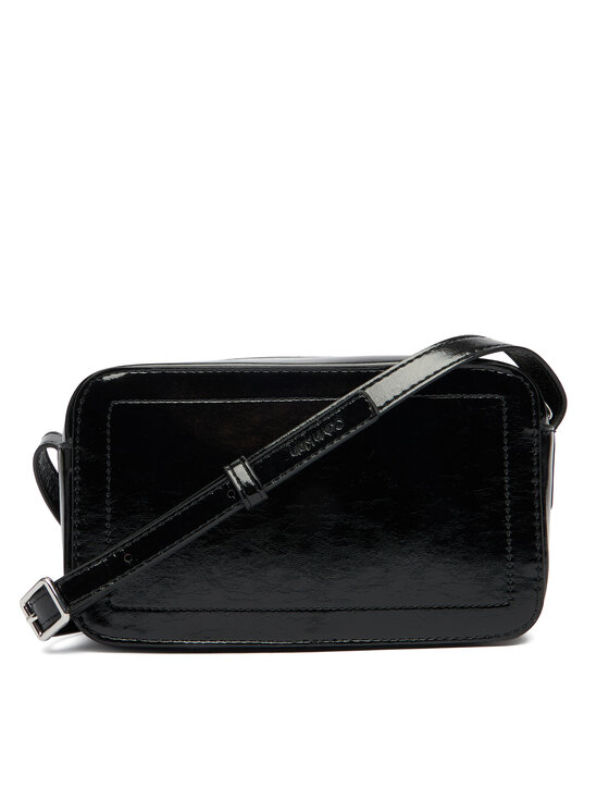 Calvin Klein Calvin Klein Torebka Bold Ck Metallic Camera Bag LV04F3331G Czarny