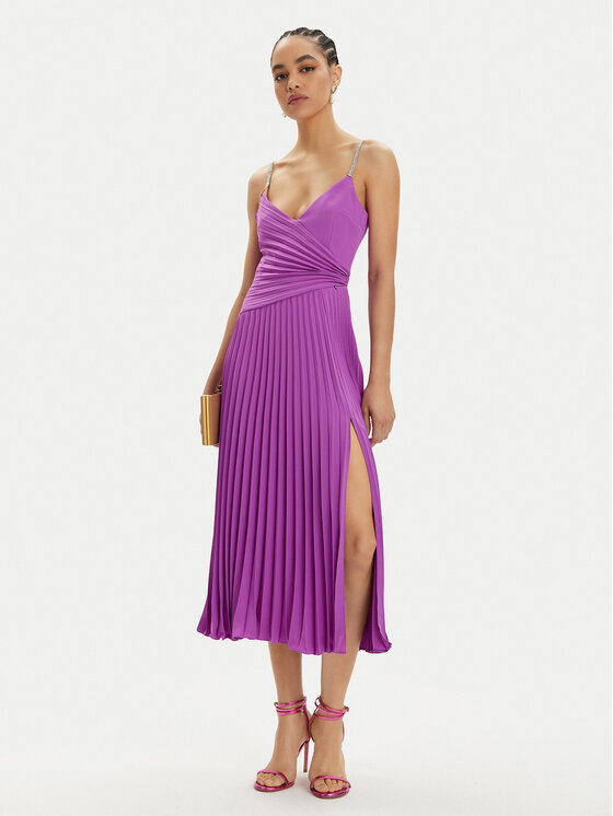 Nissa Nissa Rochie cocktail RS14816 Violet Regular Fit
