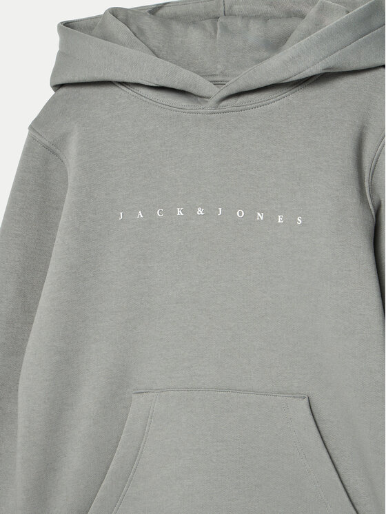 Jack&Jones Junior Jack&Jones Junior Felpa Star 12237468 Grigio Loose Fit