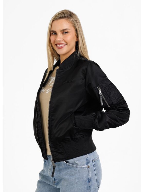 Kurtka przejściowa PITBULL, Rozmiar XS, Czarny, Kurtka damska Genesee III XL