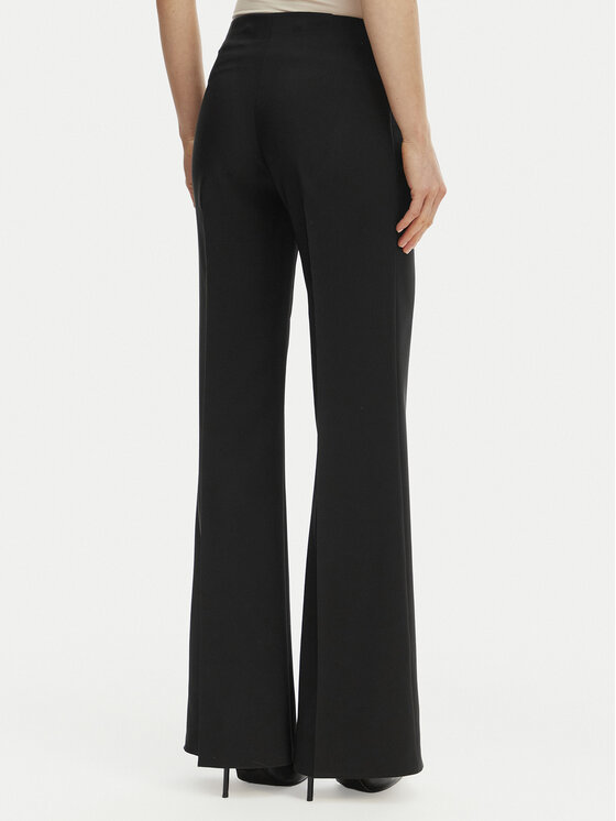 Rinascimento Rinascimento Штани палаццо CFC0127878003 Чорний Wide Leg