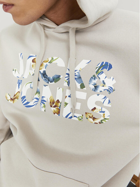 Jack&Jones Jack&Jones Majica dugih rukava Jeff 12250682 Bež Standard Fit