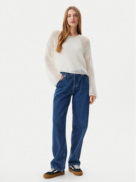 Vans Vans Maglione Mila VN000M9H Écru Loose Fit