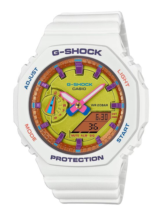 Casio Casio Zegarek GMA-S2100BS-7AER Biały