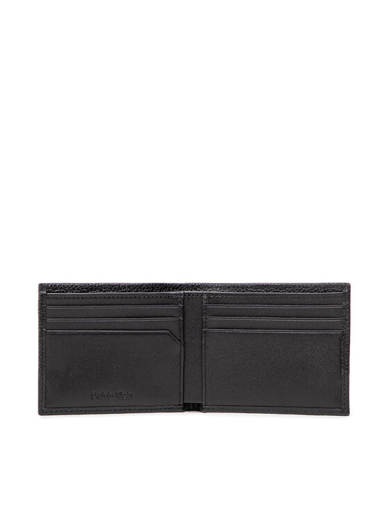 Calvin Klein Portafoglio piccolo da uomo Subtle Mix Bifold 6Cc W/Bill  K50K509182 Nero