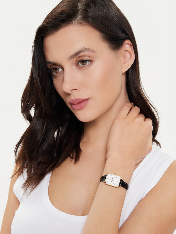 Daniel Wellington Daniel Wellington Ceas Quadro Roman Numerals Sheffield DW00100692 Negru