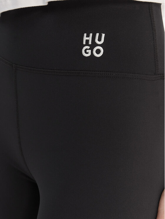 HUGO HUGO Velo šorti Nocheetah 50559119 Melns Regular Fit
