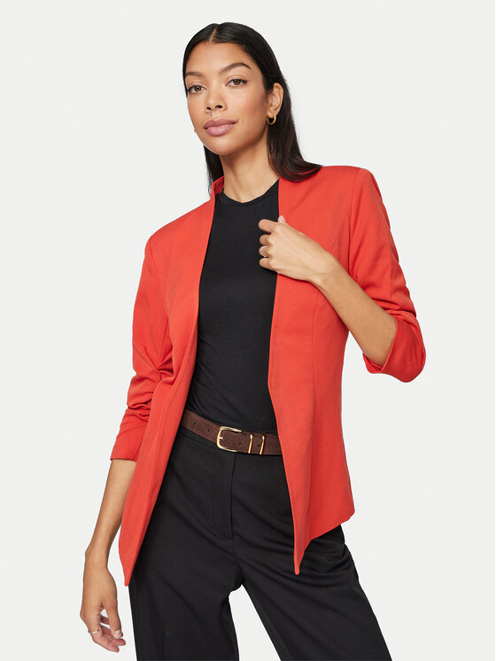 Vila Vila Sakko Her New 14039434 Orange Regular Fit