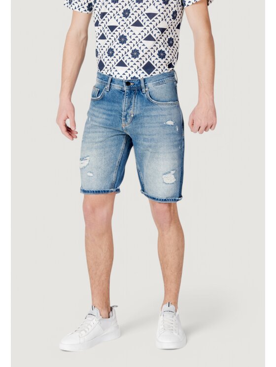Kąpielówki, rozmiar W30, Niebieskie, ARGON SLIM FIT