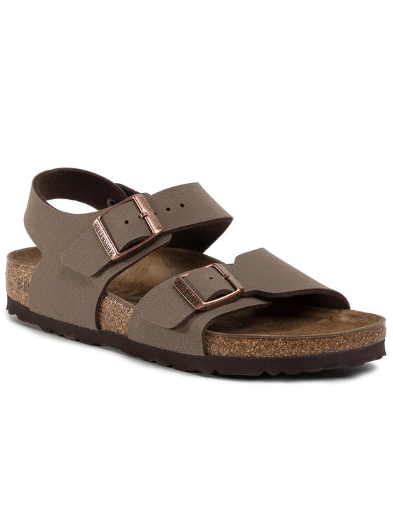 Birkenstock Birkenstock Sandály New York Kids Bs 0087783 D Hnědá