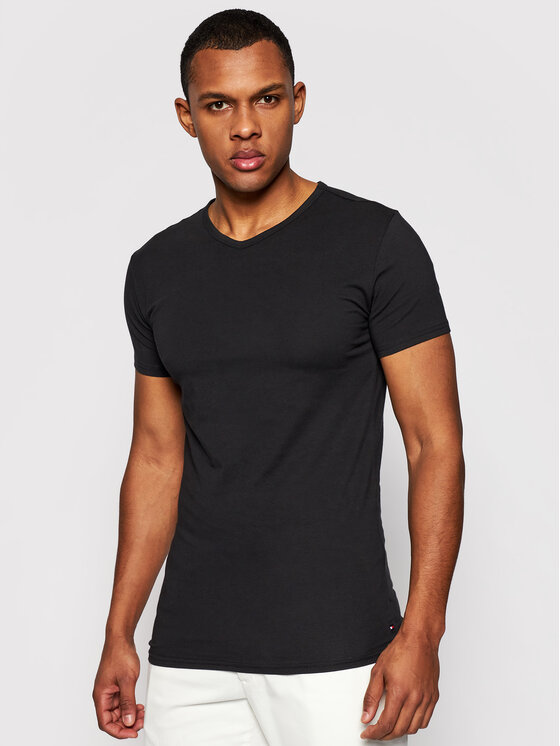 Tommy Hilfiger Tommy Hilfiger Комплект 3 тишърти 2S87903767 Черен Regular Fit