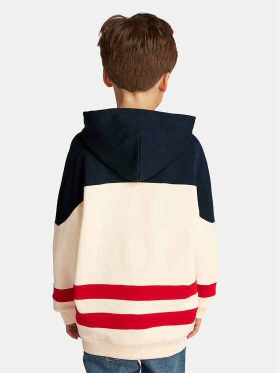 Tommy Hilfiger Tommy Hilfiger Bluza Monotype KB0KB09584 Beżowy Relaxed Fit