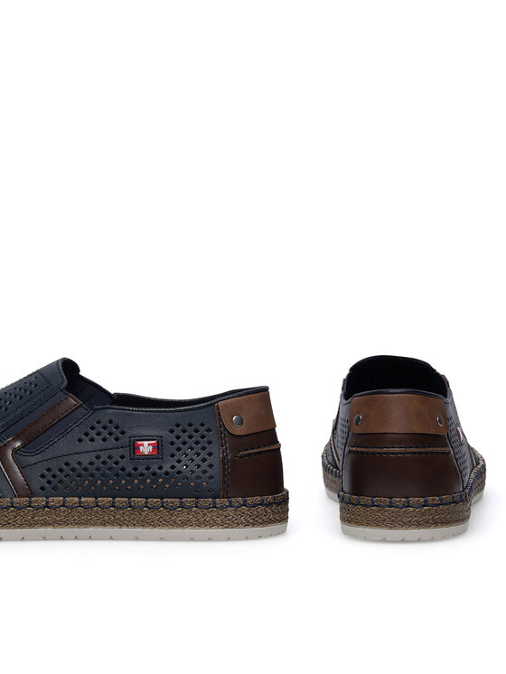 Rieker Rieker Sneakers aus Stoff B5297-14 Dunkelblau