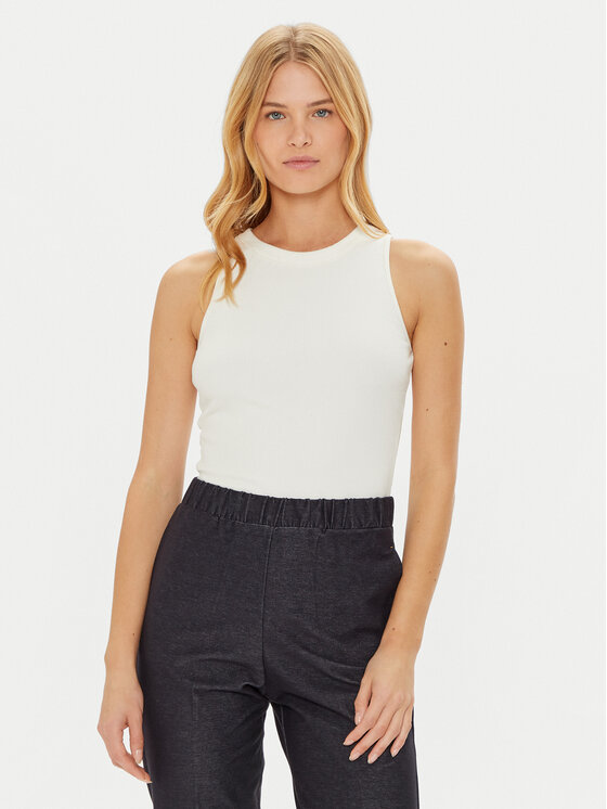 Max Mara Leisure Max Mara Leisure Top Peggi 2426946068 Bijela Regular Fit