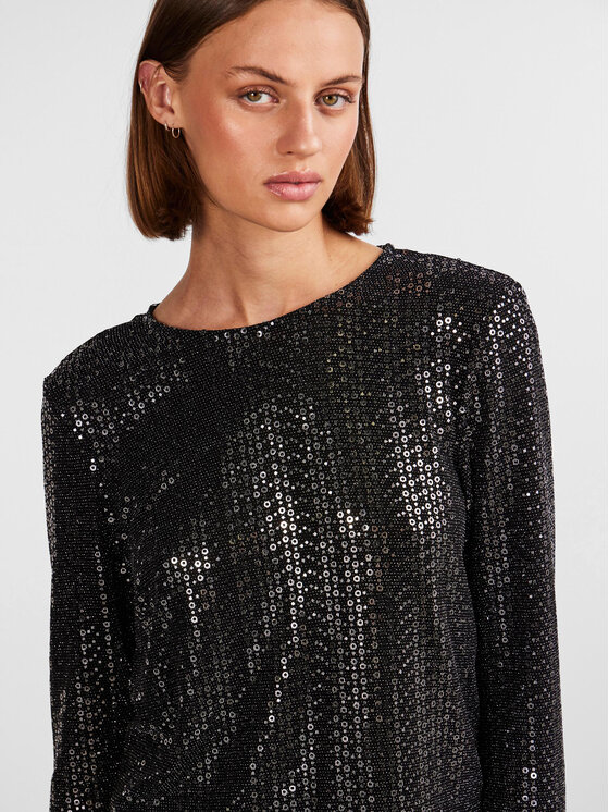 Pieces Pieces Μπλουζάκι 17143894 Μαύρο Regular Fit