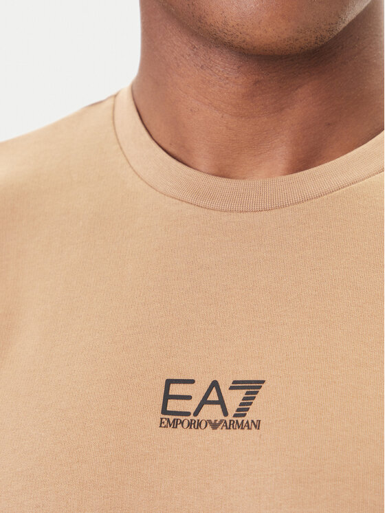 EA7 Emporio Armani EA7 Emporio Armani Felpa 8NPM30 PJVRZ U6171 Beige Regular Fit
