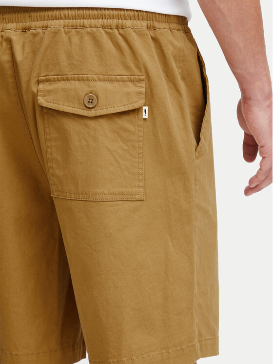 Solid Solid Шорти от плат 21108168 Кафяв Regular Fit