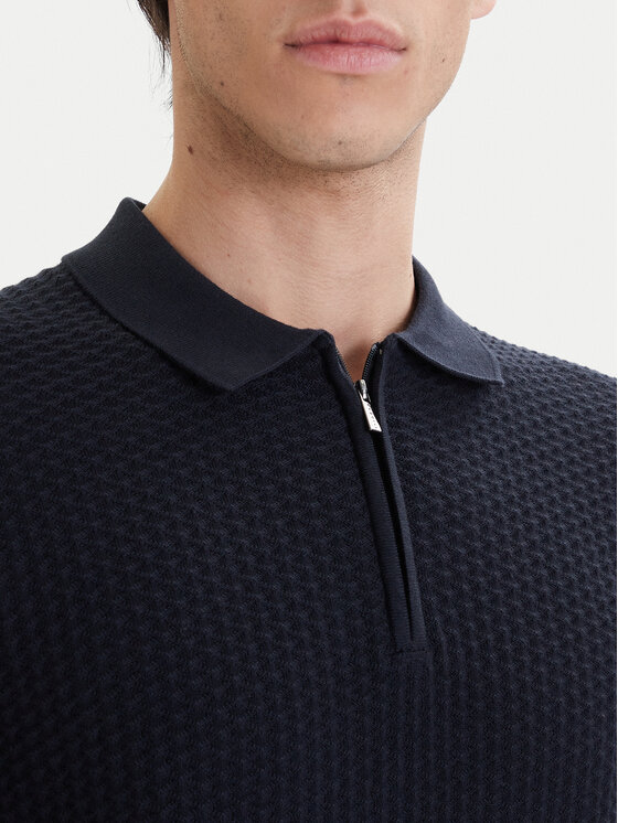 Bugatti Bugatti Pullover 7100-15532E Dunkelblau Regular Fit