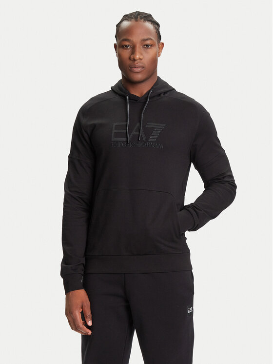 EA7 Emporio Armani EA7 Emporio Armani Суитшърт 7M000903 AF13512 UC001 Черен Regular Fit