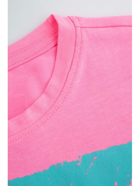 Coccodrillo Coccodrillo T-Shirt WC6143205VGB-007 Różowy Regular Fit