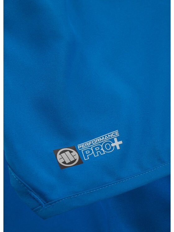 PITBULL PITBULL Szorty sportowe Small Logo II Niebieski Regular Fit