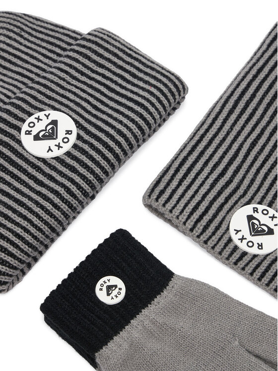 Roxy Roxy Completo cappello, sciarpa e guanti WBEO-RX-SW346-004-AW26 Grigio