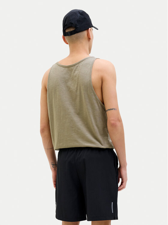 Jack&Jones Jack&Jones Tank top marškinėliai Varenna 12273165 Smėlio Regular Fit