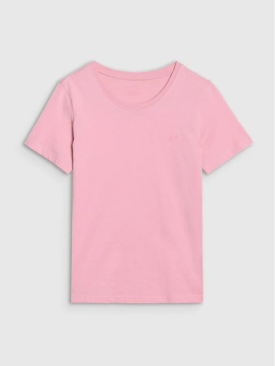4F 4F T-shirt FWMM00TTSHF2356-56S Rosa Regular Fit